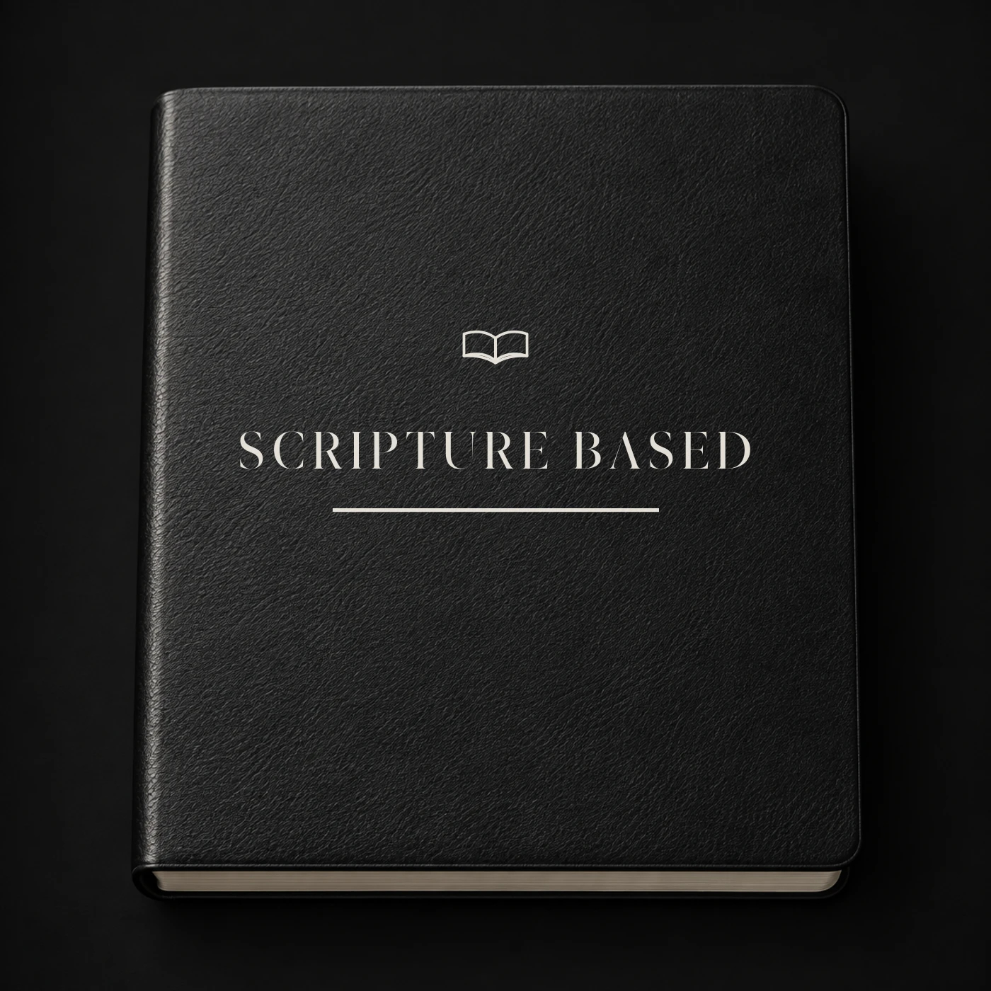 Scripture Based study journal concept